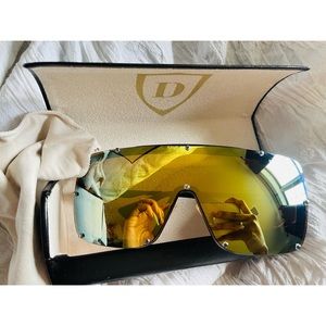 Oversized Metallic Dita Sunglasses